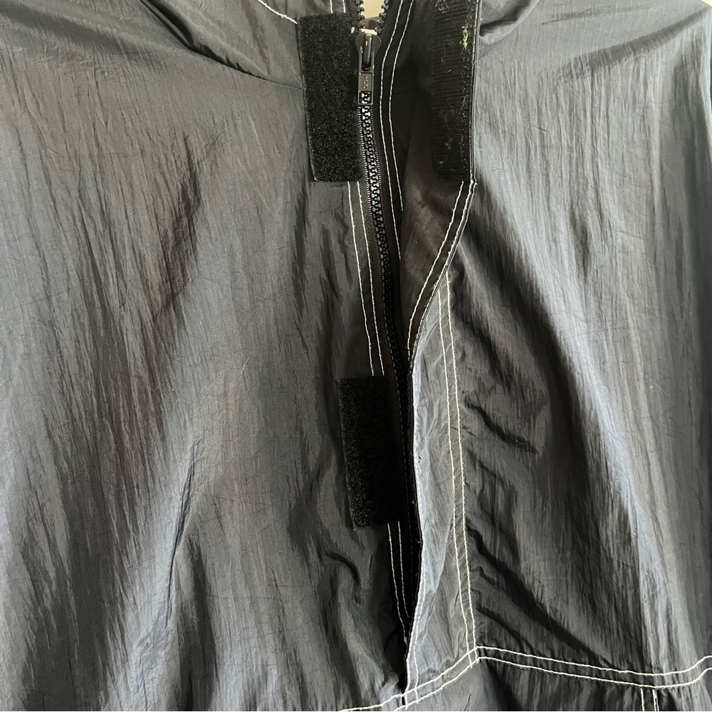 Vintage 1990s Northern Spirit by Hudson Bay Company Black Wind Breaker - Picture 5 of 11